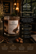 Iced Hazelnut Latte (350ml)